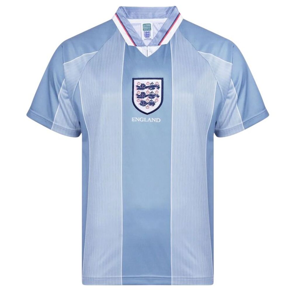 Score Draw Mens England Cricket Away Jersey / Gray/White